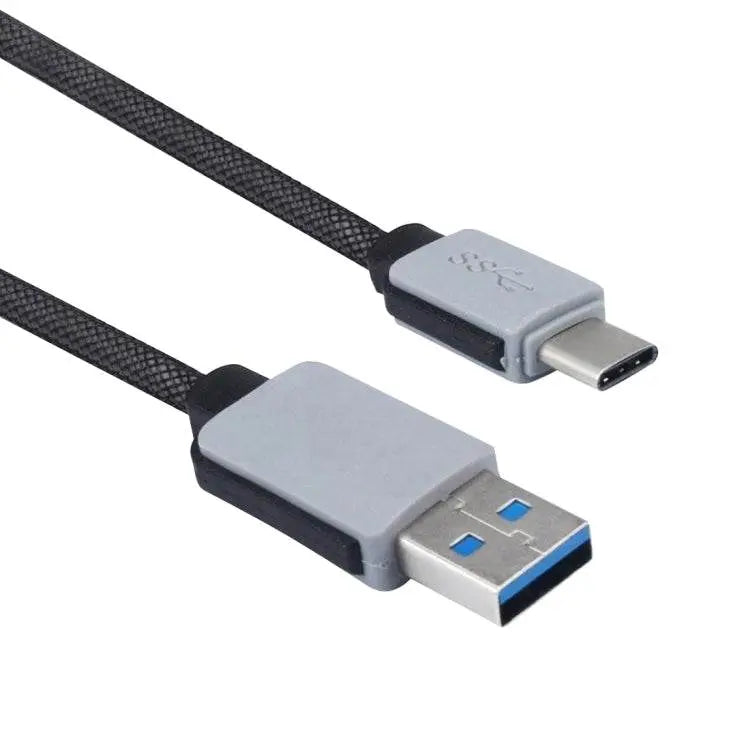 3m Woven Style 2A USB-C Type-C 3.1 Male Charger Cable