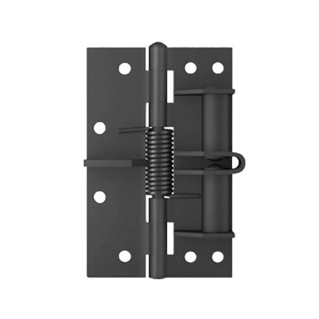 4 Inch Multifunction Door Closer Hinge For Cabinets And Doors Steel Silver - compact steel hinge with spring closer and stopper for cabinets