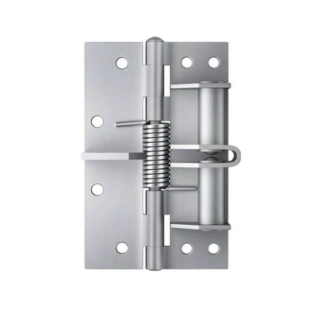 4 Inch Multifunction Door Closer Hinge For Cabinets And Doors Steel Silver - compact steel spring hinge for cabinets and interior doors