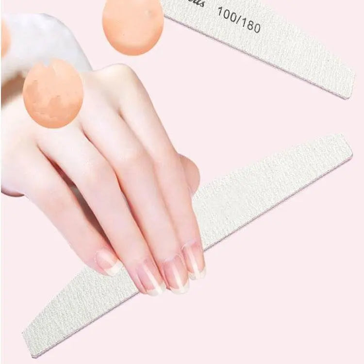 4 Pcs Nail File Sandpaper Nail Sanding Grinding Polishing Tools 