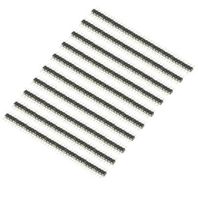 4 Pin Male RGB LED Strip Connector For Flexible Lighting - multiple straight male 4-pin PCB headers for RGB LED strip connections, no-solder DIY joins