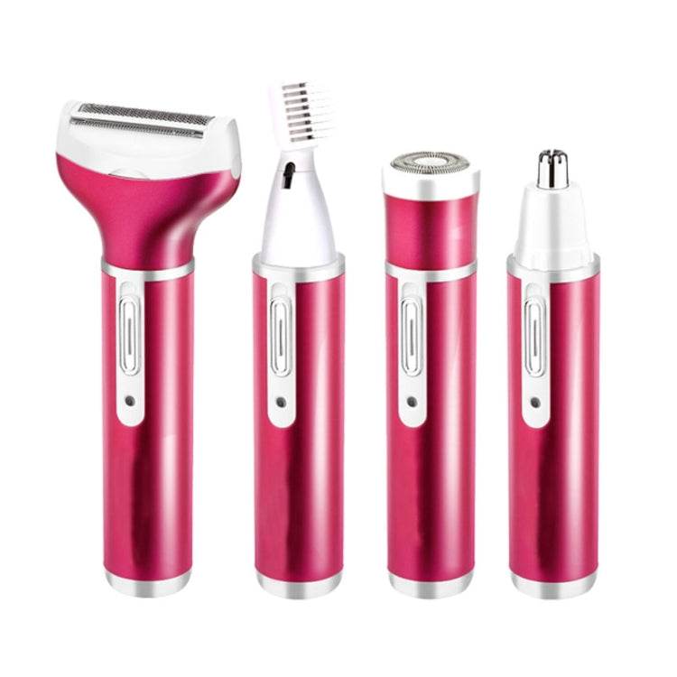 4 In 1 USB Rechargeable Vibrissa Eyebrows Trimmer Set