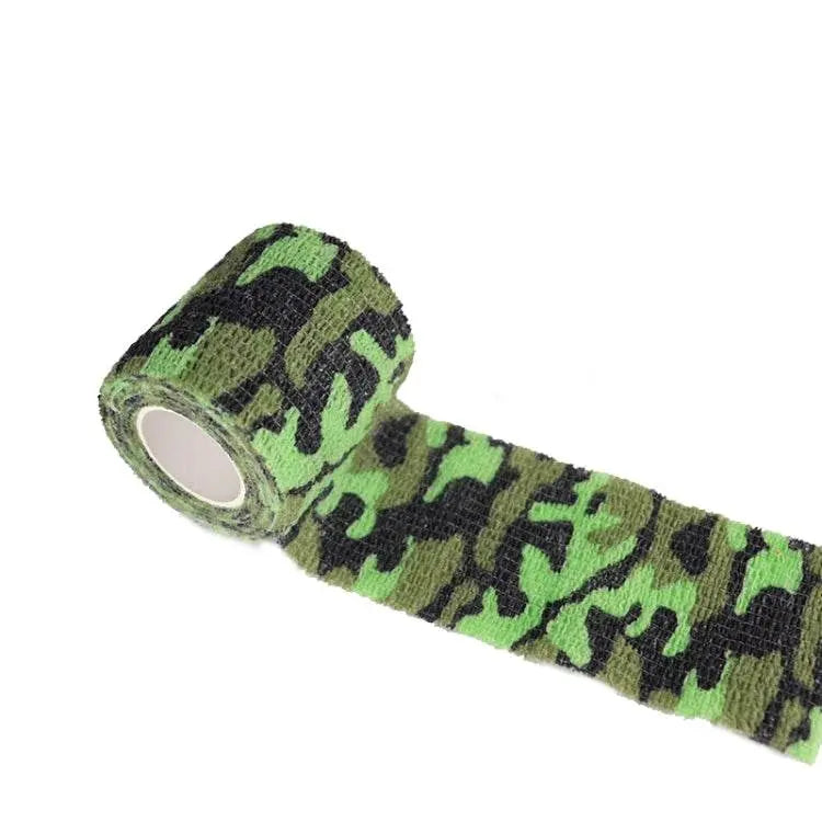 4.5m X 5cm Self-Adhesive Non-Woven Outdoor Camouflage Tape Bandage