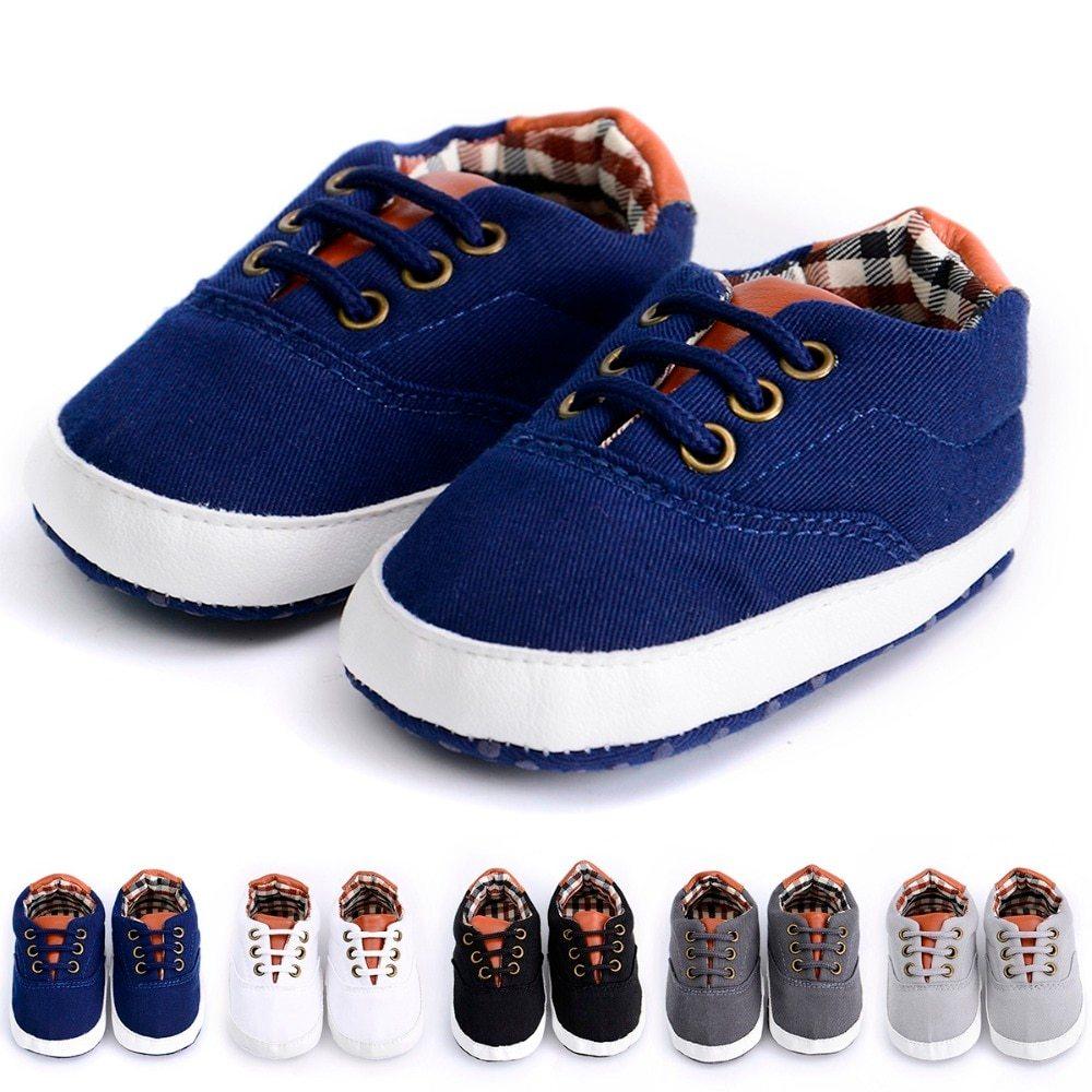 Stylish Solid Color Canvas Shoes for Toddlers