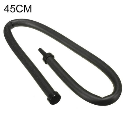 45cm Aquarium Bubble Bar Hose for Tanks Create Even Bubbles - flexible 45cm black rubber bubble bar hose for aquarium aeration, fits external air pumps