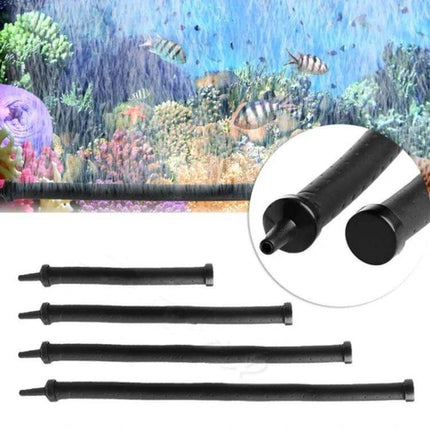 45cm Aquarium Bubble Bar Hose for Tanks Create Even Bubbles - flexible black rubber bubble bar hose for even aeration in aquariums