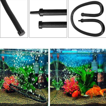 45cm Aquarium Bubble Bar Hose for Tanks Create Even Bubbles - flexible rubber bubble strip aerator for even tank oxygenation