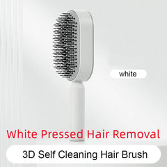 Ultimate Self-Cleaning Scalp Massager Brush for All Hair Types with Anti-Static Technology