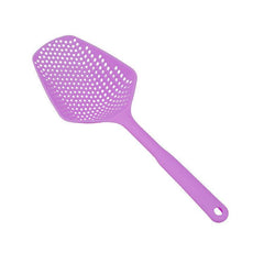 Large Nylon Strainer Scoop - Versatile Kitchen Colander & Soup Spoon for Easy Food Drainage