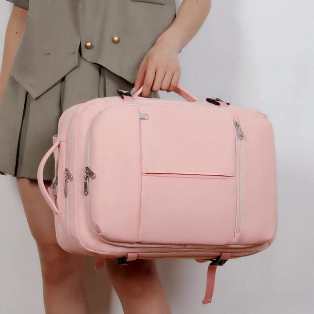 Waterproof Business Travel Backpack With 15.6 Inch Laptop Compartment
