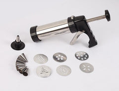 Stainless Steel Cookie Gun with Icing Set