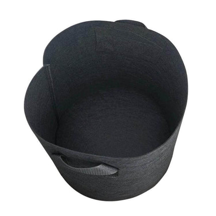 5 Gallon Planting Grow Bag With Handle For Easy Container Gardening - charcoal fabric breathable aeration bag with sturdy side handle