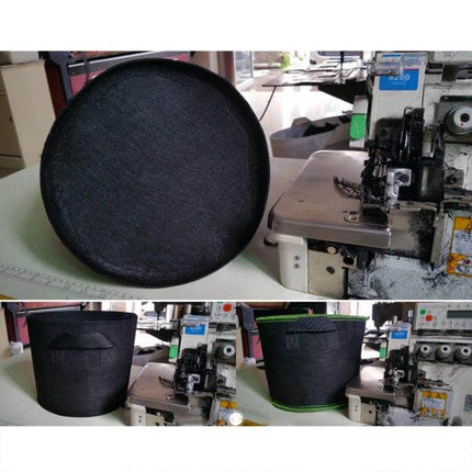 5 Gallon Planting Grow Bag With Handle For Easy Container Gardening black breathable fabric grow bag with handle for balcony and patio gardening