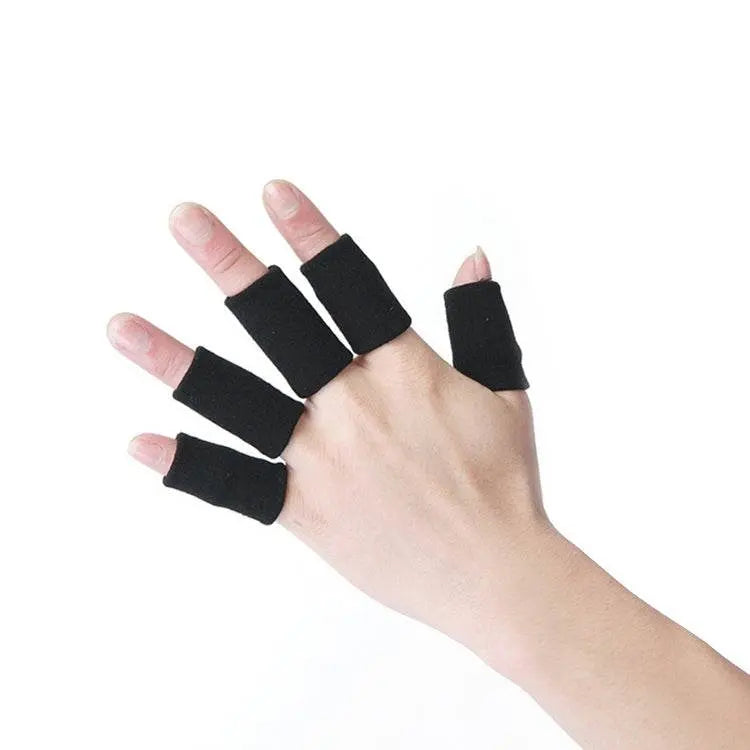 5 In 1 Nylon Movement Protector Finger Sleeve Set Blue Black