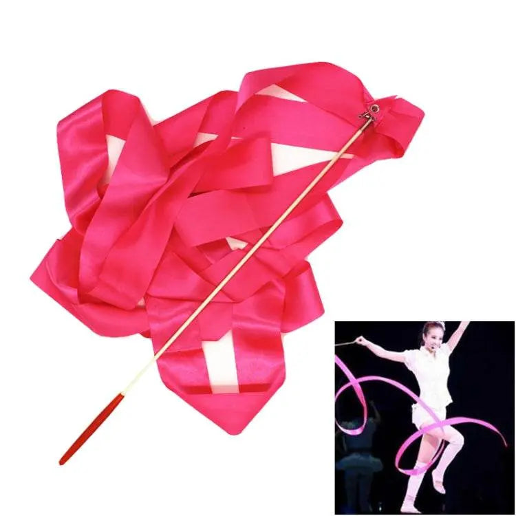 5 PCS 4 m Artistic Color Gymnastics Ribbons for Kids Fun