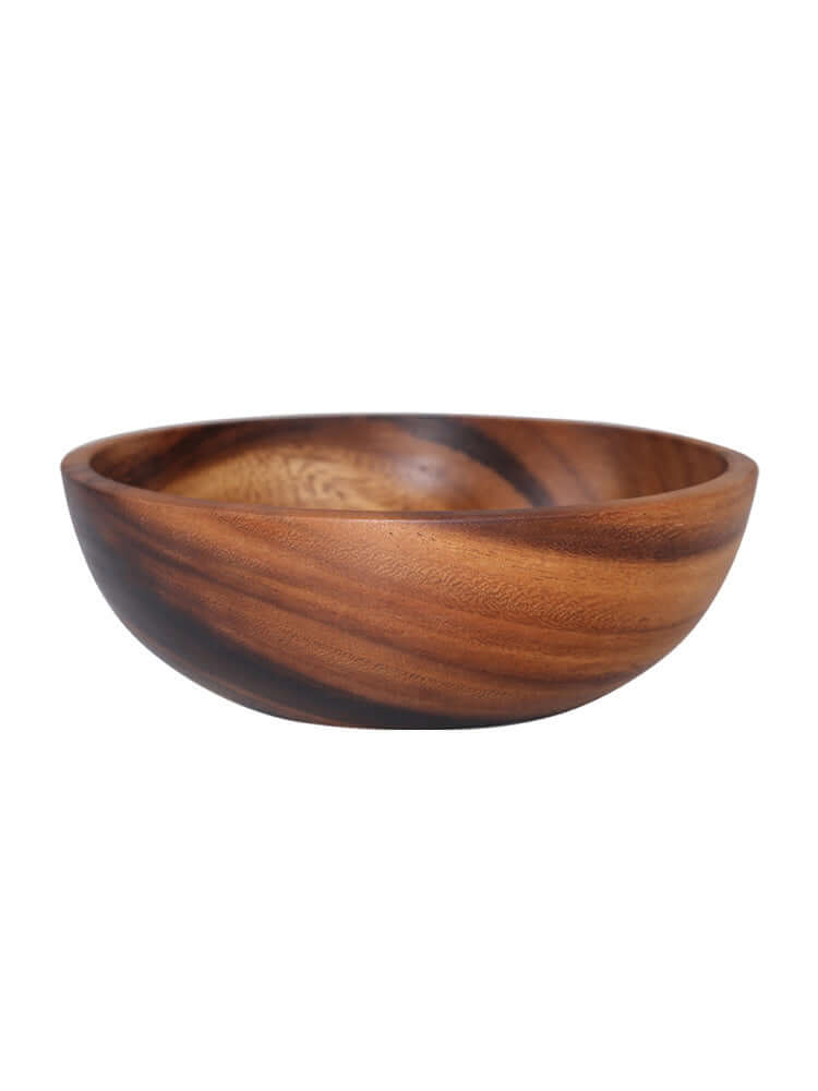 Handcrafted Acacia Wood Bowl for Elegant Tableware - Premium and Decorative Dining Experience