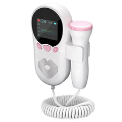 Home Fetal Heartbeat Monitor - Waterproof Probe with LCD Display for Baby Sound Detection