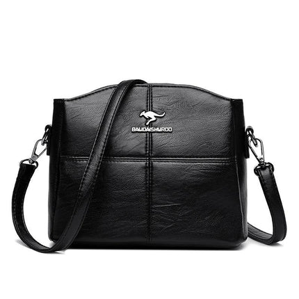 Korean Style Womens Sheepskin Crossbody Bag Large Capacity