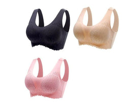 Elegance Seamless Sports Bra for Women with Natural Thai Latex SuitB