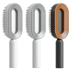 Ultimate Self-Cleaning Scalp Massager Brush for All Hair Types with Anti-Static Technology