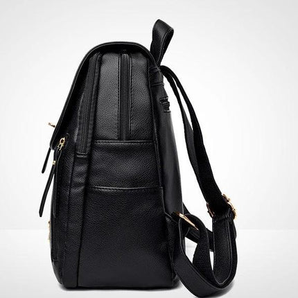 Soft PU Leather Mommy Tote Bag For Everyday Use With 20-35L