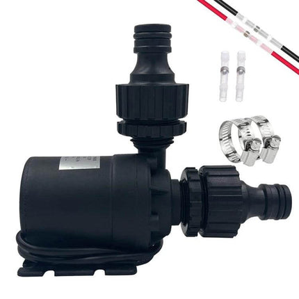 5m Lift Booster Pump For Small Home Water Systems At Home compact DC12V/DC24V 20W submersible pump with fittings