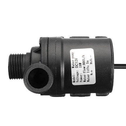 5m Lift Booster Pump For Small Home Water Systems At Home compact black submersible 20W DC12V/24V booster pump 13L/min