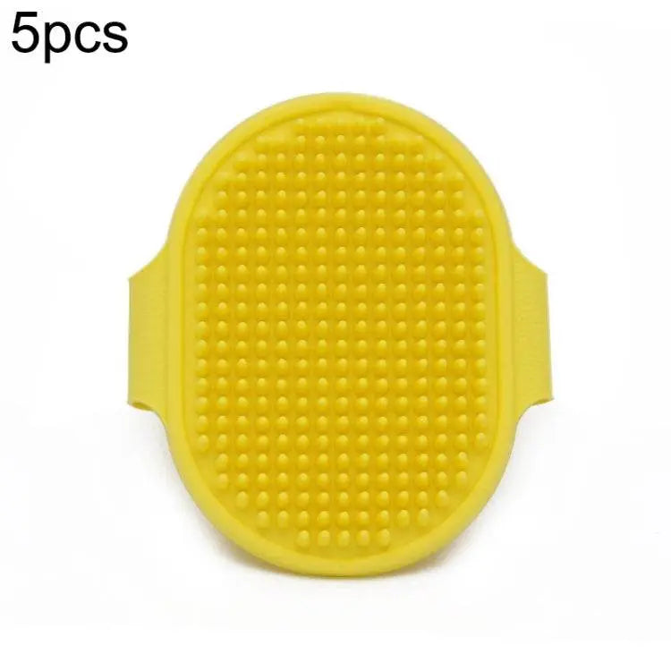 5pcs Pet Bathing Massage Brush For Dogs Cleaning Tools Set 