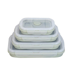 Eco-Friendly Silicone Round Lunch Container