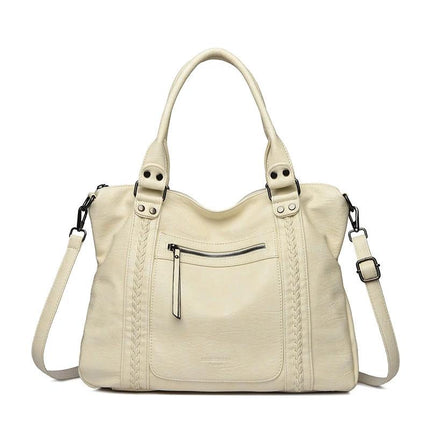 Women's Vintage Genuine Leather Crossbody Shoulder Bag