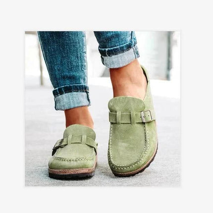 Casual Breathable Slip-On Shoes With Hollow Detail Low-Top