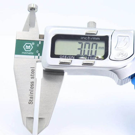 683ZZ Bearing 3x7x3mm For Small Hobby Projects And DIY Repairs - caliper measuring 3.00 mm inner diameter on digital caliper