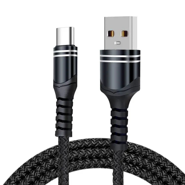 6A Woven Style USB Charging Cable 1m for Versatile Use