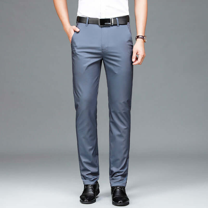 Bamboo Fiber Lightweight Casual Business Trousers