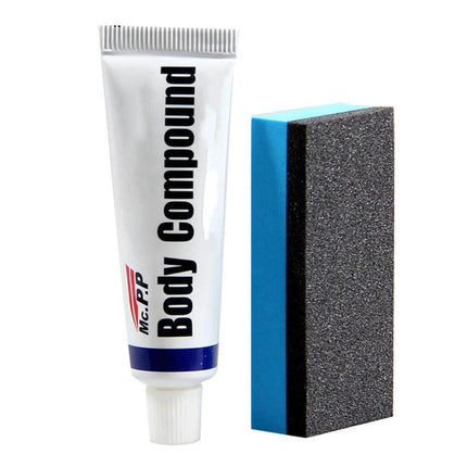 Car Scratch Remover Paste for Minor Auto Paint Repairs tube with applicator sponge for quick at-home scratch touch-ups
