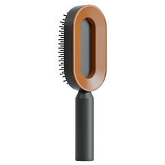 Ultimate Self-Cleaning Scalp Massager Brush for All Hair Types with Anti-Static Technology