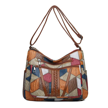 Caramel Women’s Crossbody Messenger Bag For Commuting Travel