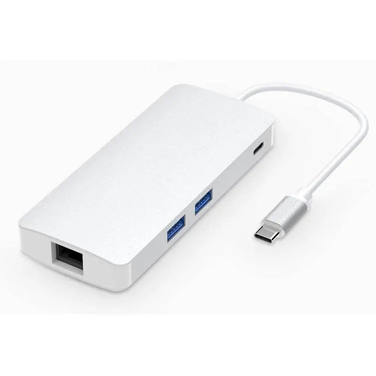 8 In 1 Hub Type-C Hub Plus USB-C HDMI SD TF VGA Adapter