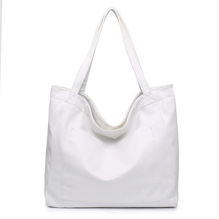 Large Embossed PU Tote Bag For Women Shoulder Bag In Black