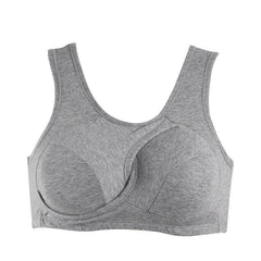 Women's Breathable Wireless Gathered Sports Vest with Beauty Back Design