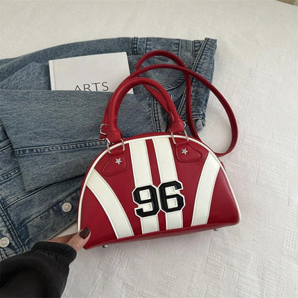 Color Block Dumpling Shoulder Bag With Single Strap For Daily Wear