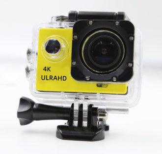 Ultra HD Waterproof Action Camera Yellow