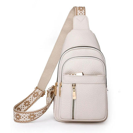Soft PU Leather Women's Crossbody Bag For Everyday Casual Use