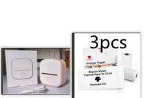 Compact Bluetooth Thermal Label Printer for Home, School, and Business - Inkless Photo and Label Printing