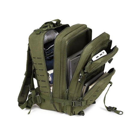 Molle 3 Day Military Hiking Backpack With Bottle Belt And Pouch