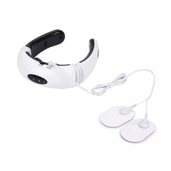 Ergonomic Electric Neck and Body Massager with Magnetic Pulse Therapy and Customizable Settings