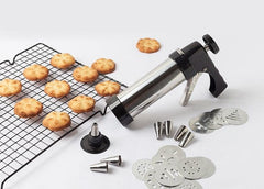 Stainless Steel Cookie Gun with Icing Set