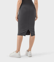 Millennia Slit Wrap Active Skirt