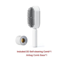 Ultimate Self-Cleaning Scalp Massager Brush for All Hair Types with Anti-Static Technology