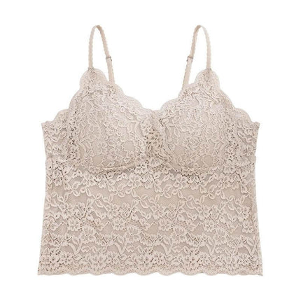 Ladies French Lace Underwired Backless Bra for Casual Wear in milky white lace, breathable cotton blend, adjustable straps, supportive backless design